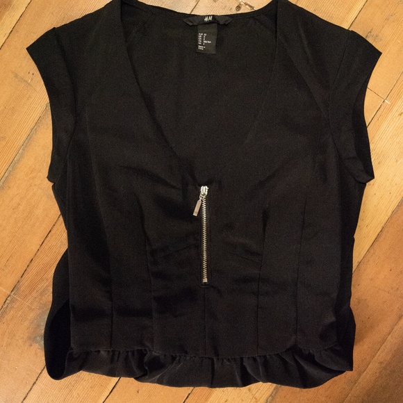 H&M Zip Front Skater Style Dress - Picture 4 of 4